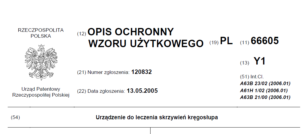Patent Orto-Med